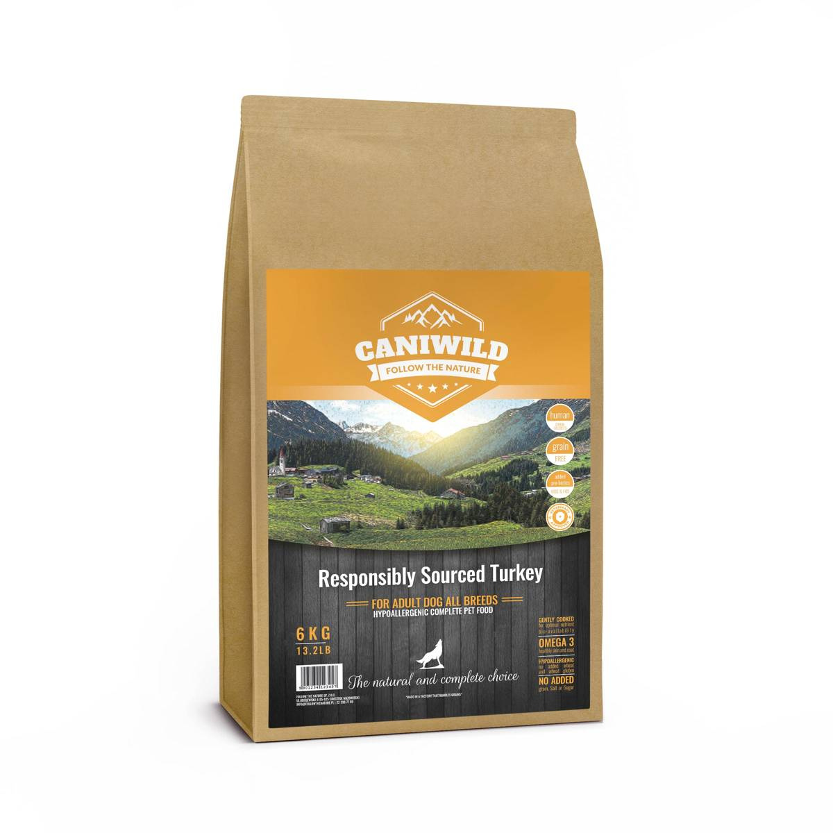 Caniwild Responsibly Sourced indyk adult 6 kg