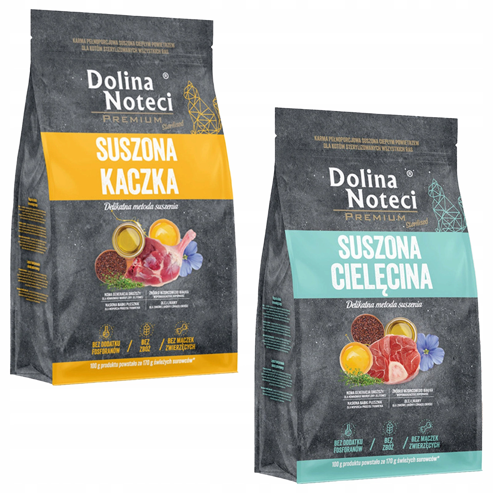 Dolina Noteci Premium Sterilised mix smaków adult 2 kg × 2