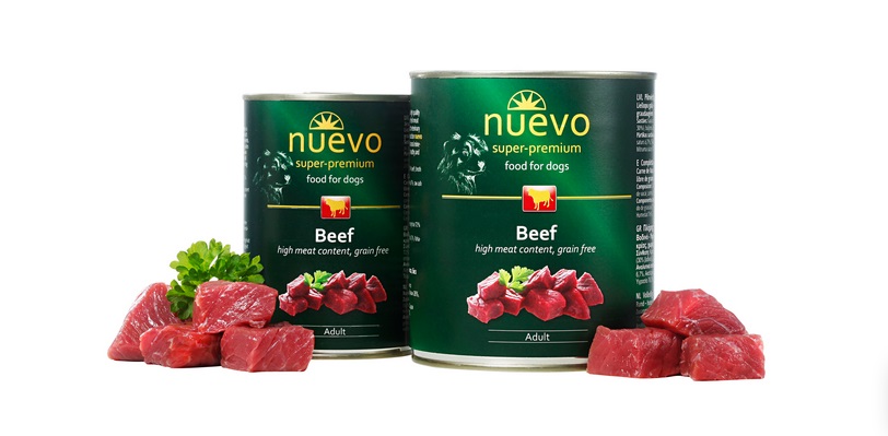 Nuevo Super Premium wołowina dla dorosłych psów 400 g