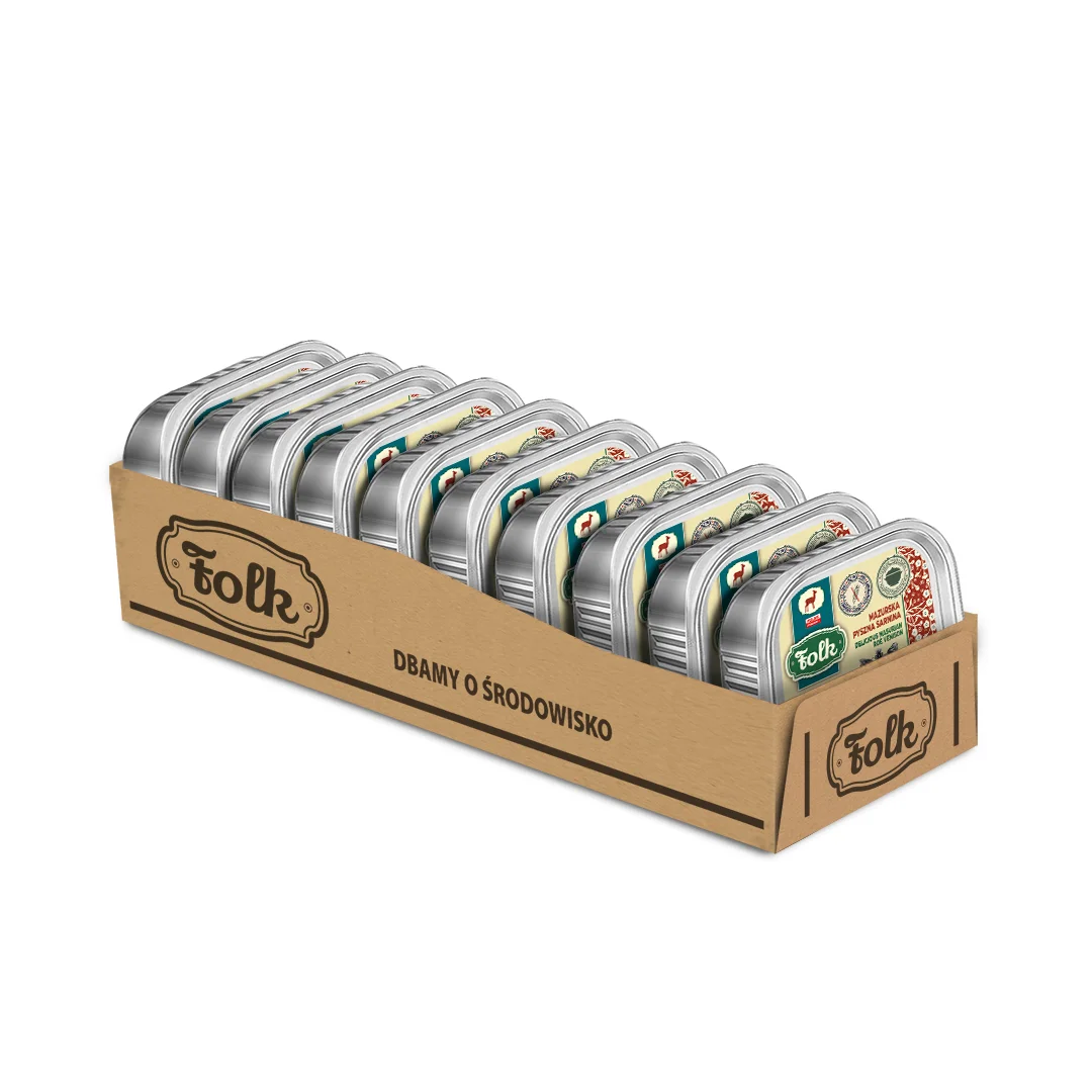 Folk Mini Mazurska sarna adult małe rasy 100 g × 10