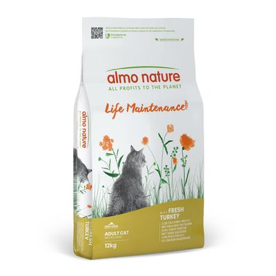 Almo Nature Functional Life Maintenance Skin & Coat indyk z ryżem adult 12 kg