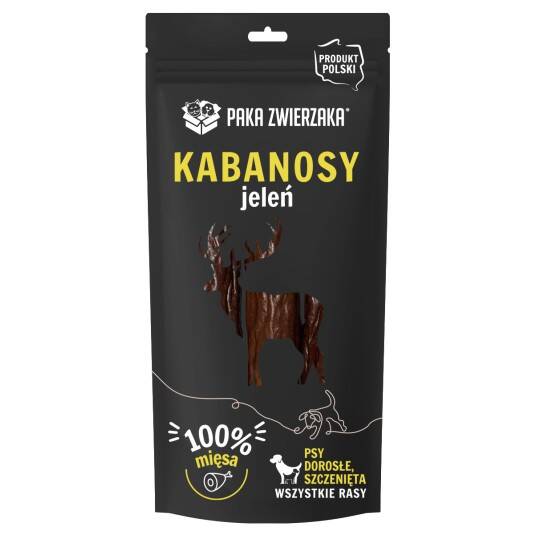 Paka Zwierzaka Kabanosy jeleń 27 g × 3