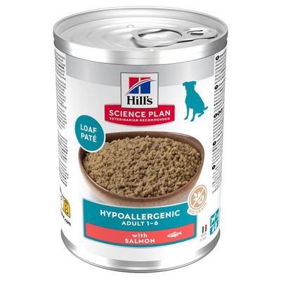 Hill's Science Plan Adult Hypoallergenic łosoś 363 g × 12