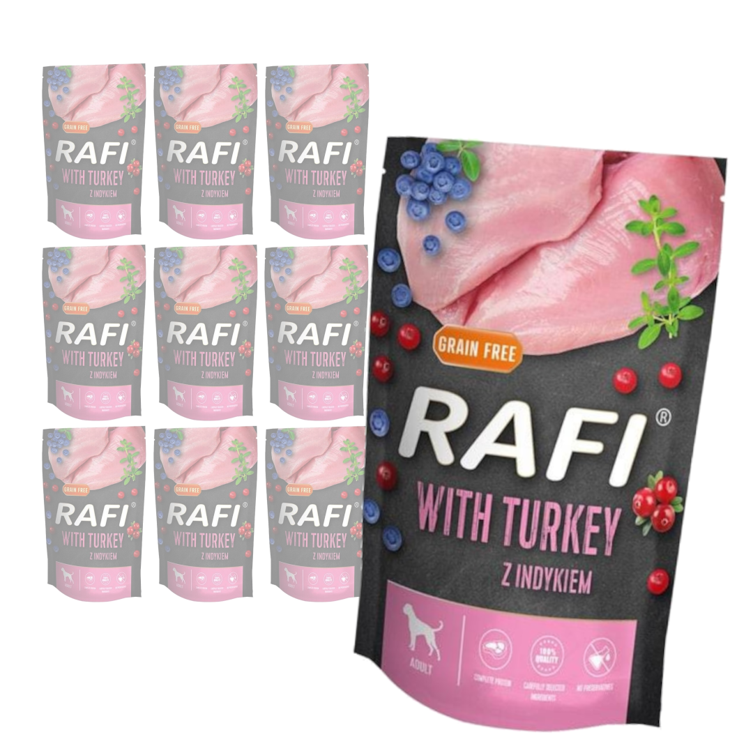 Rafi indyk adult 500 g × 10