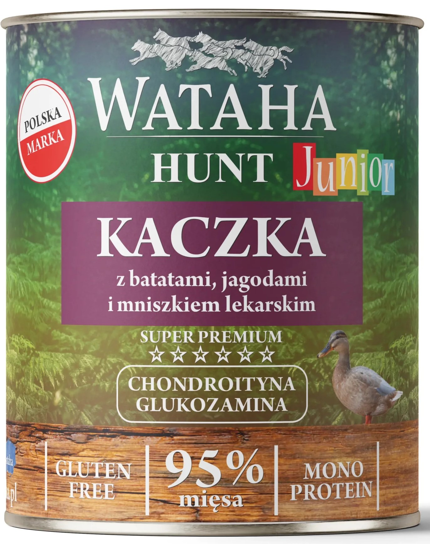 Wataha Hunt kaczka junior 800 g