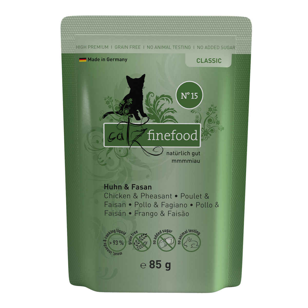 Catz Finefood Classic kurczak, bażant 85 g