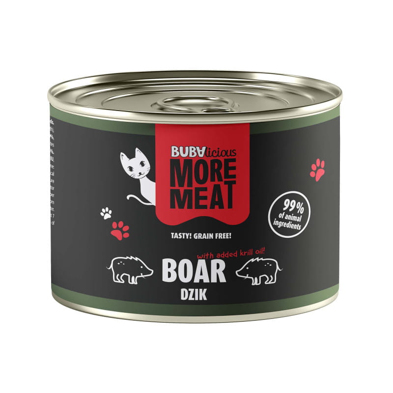 BUBA More Meat dziczyzna adult 185 g