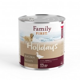 Family First Holidays kaczka z batatem adult 800 g