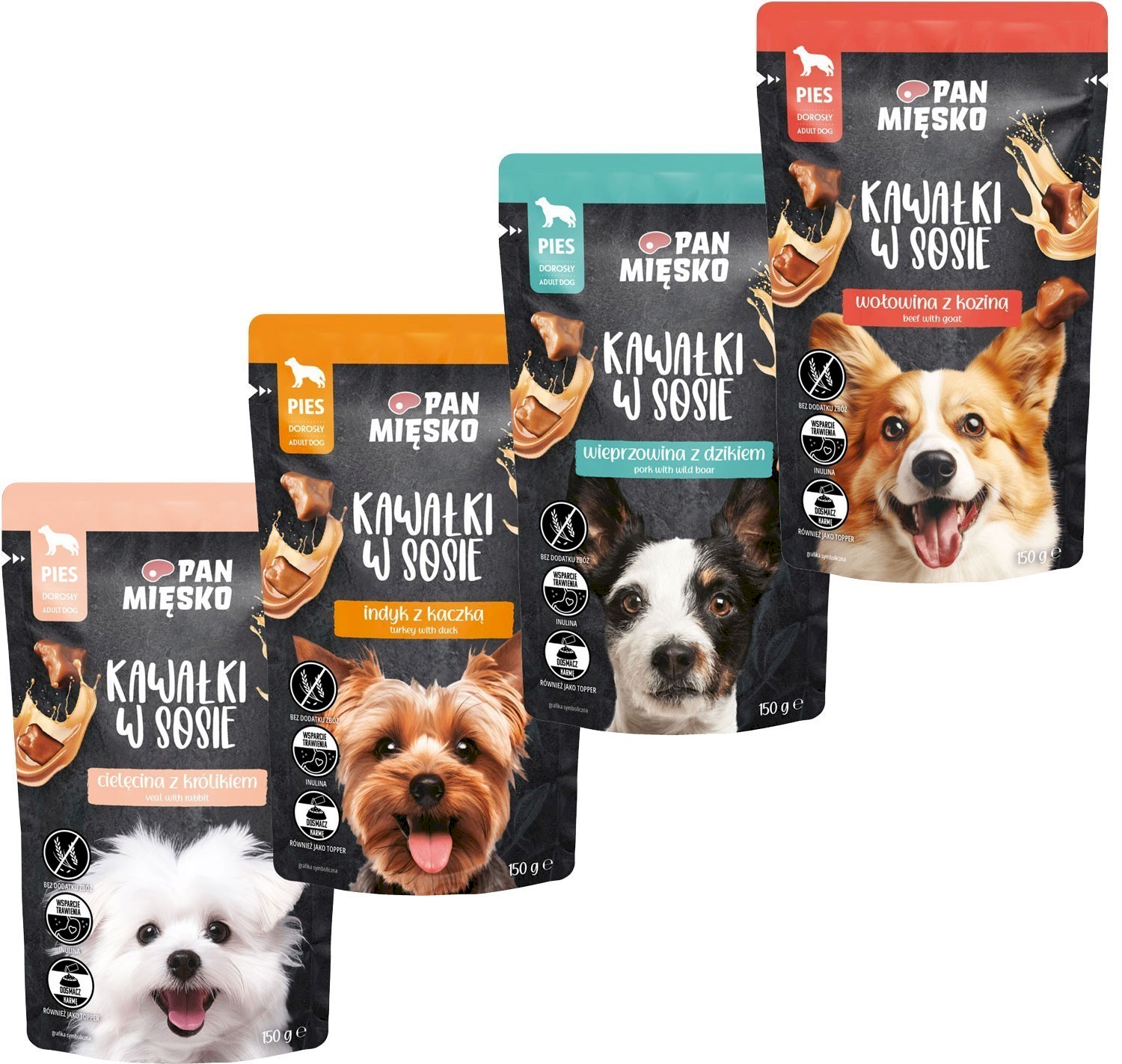 Pan Mięsko adult 150 g × 12