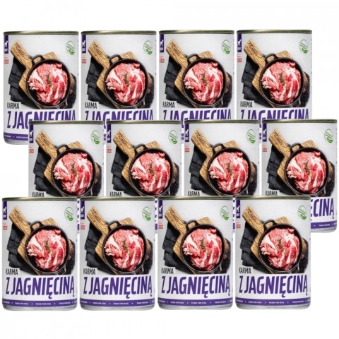 Tuf Tuf jagnięcina adult 800 g × 12