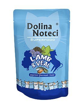 Dolina Noteci Superfood cielęcina, jagnięcina 85 g