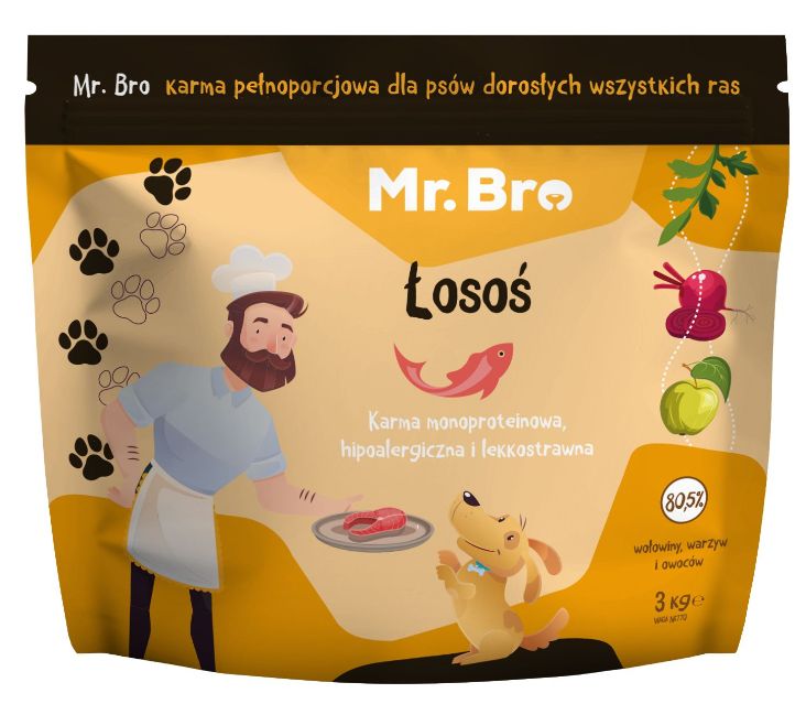 Mr. Bro łosoś adult 9 kg