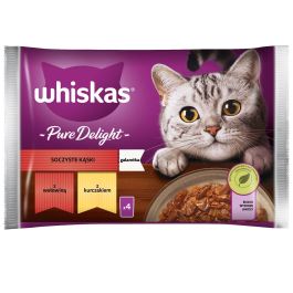 Whiskas mix smaków w galaretce adult 85 g × 4