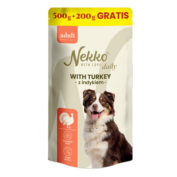 Nekko Daily indyk adult 700 g