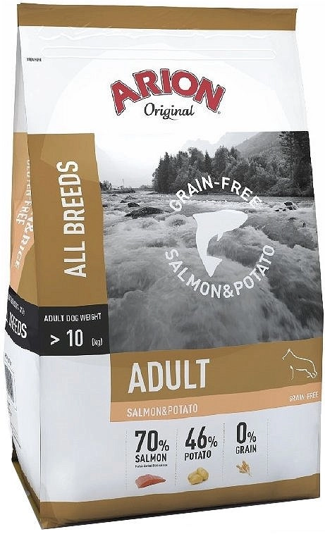 Arion Original Grain Free łosoś adult 12 kg