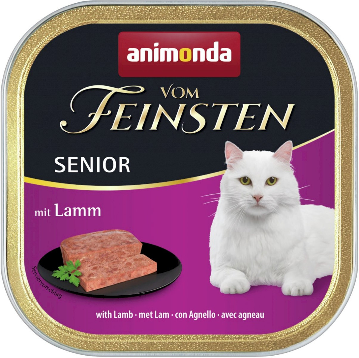 Animonda Vom Feinsten jagnięcina pasztet senior 100 g