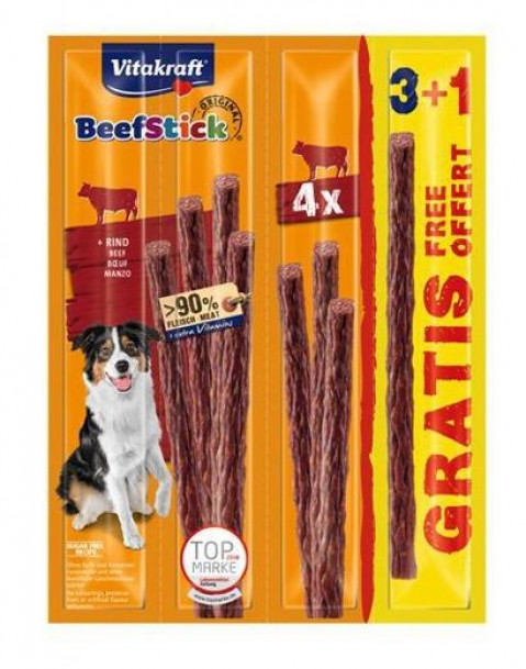 Vitakraft Beef-Stick wołowina adult 12 g × 4