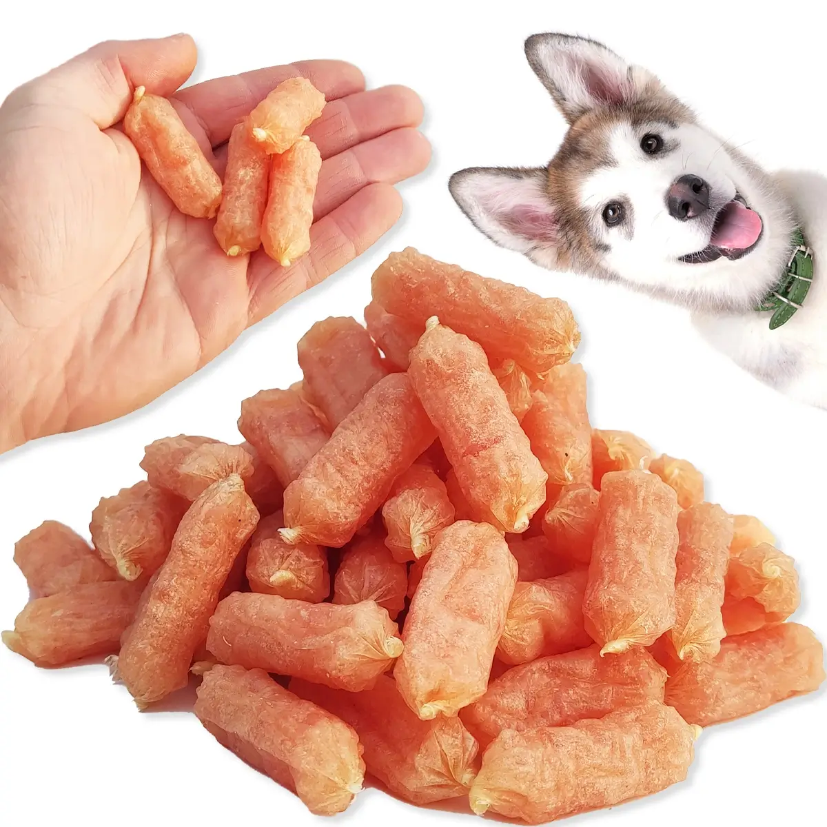 ZooPoint Snacks kiełbaski z królika 500 g