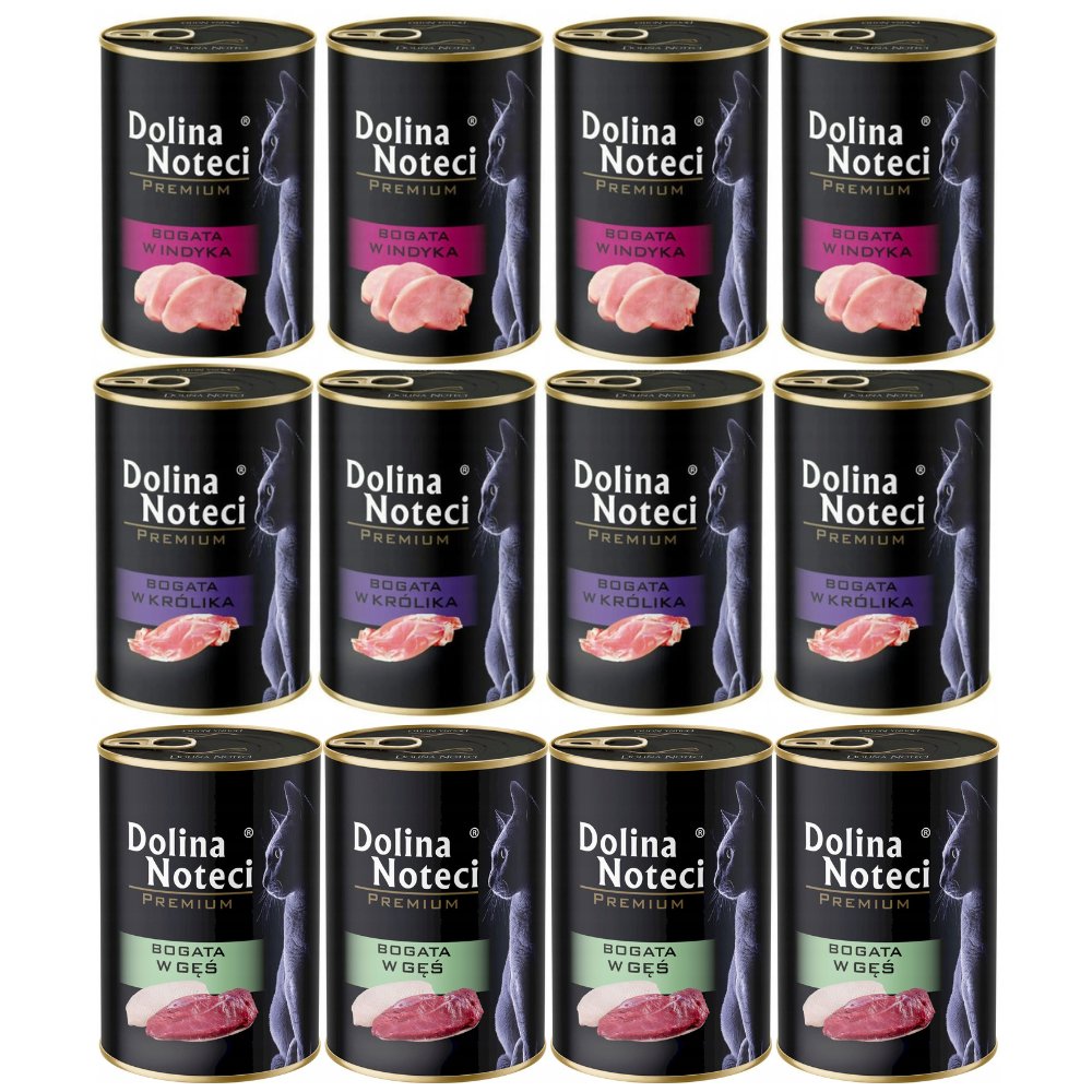 Dolina Noteci Premium mix smaków 400 g × 12