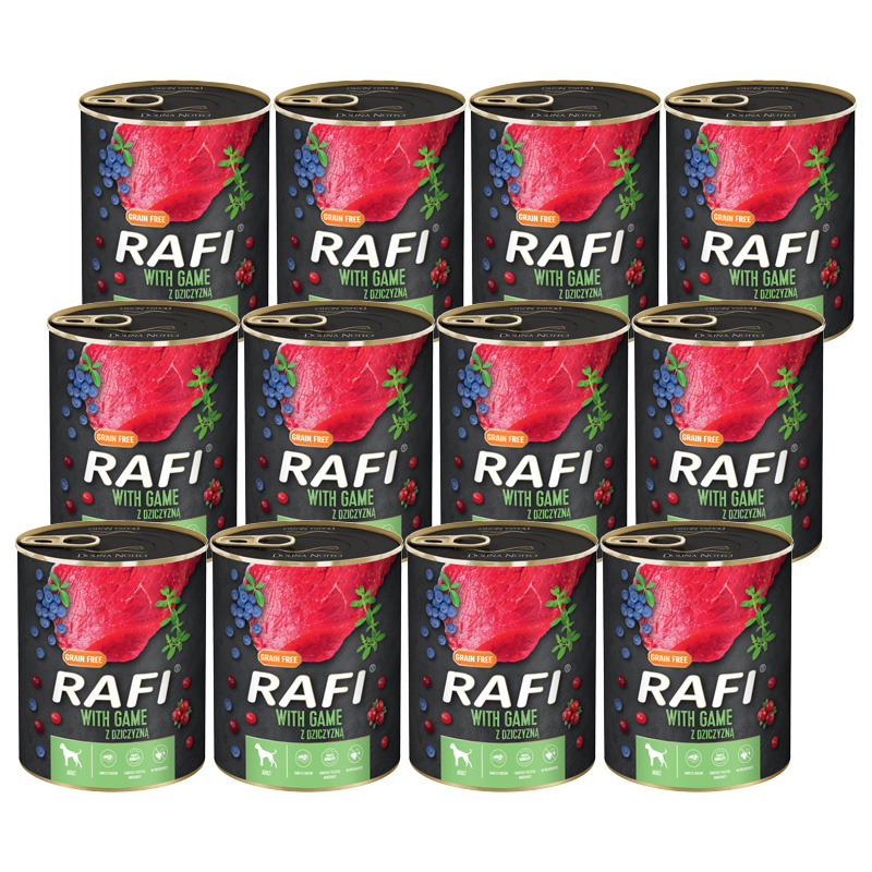 Rafi Classic dziczyzna adult 800 g × 12