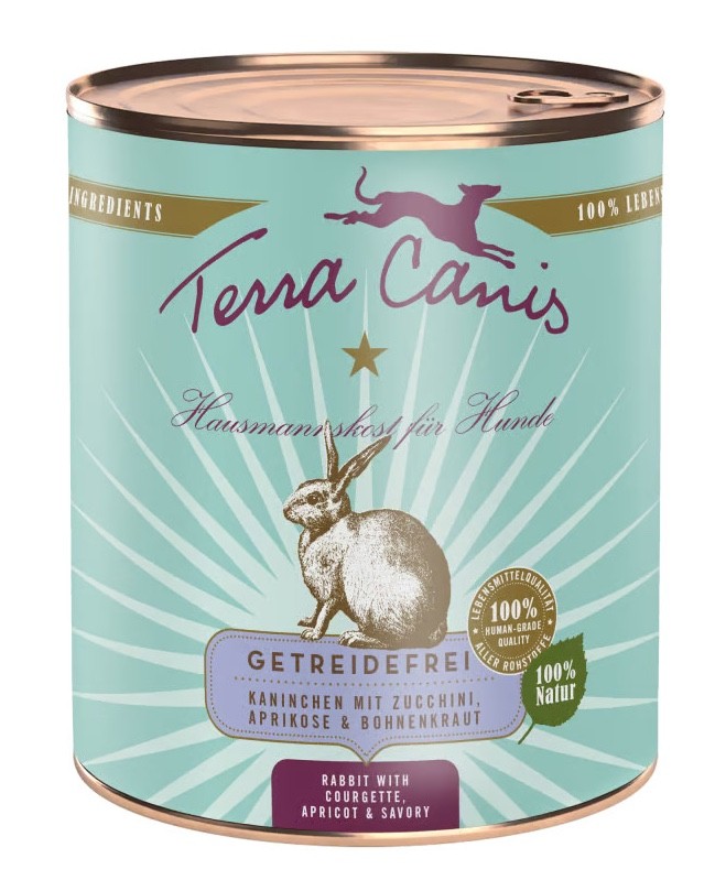 Terra Canis Menu Bezzbożowe królik adult 800 g