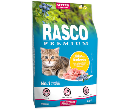 Rasco Premium kurczak kitten 2 kg