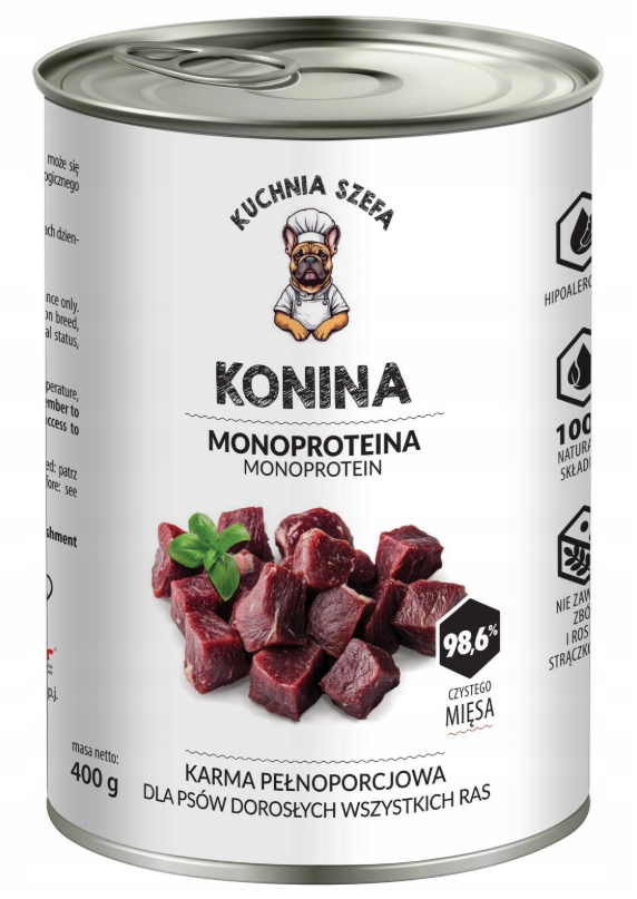 Kuchnia Szefa konina adult 400 g