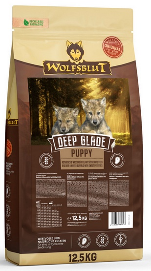 Wolfsblut Deep Glade bawół, jeleń puppy 12,5 kg