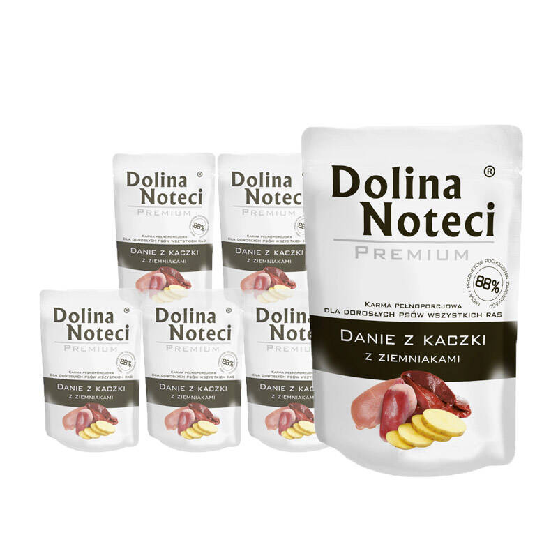 Dolina Noteci Premium kaczka z ziemniakiem adult 100 g × 10