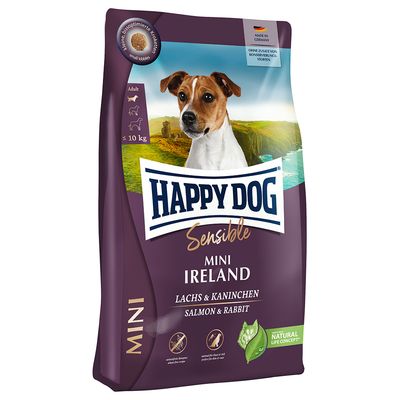 Happy Dog Sensible królik, łosoś adult małe rasy 4 kg