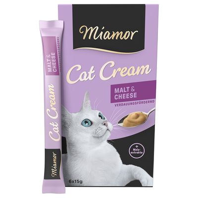Miamor Cat Cream Hairball ser pasta 15 g × 66