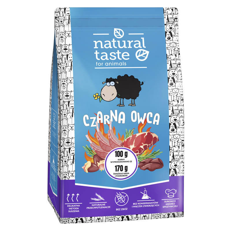 Natural Taste Czarna Owca jagnięcina 5 kg