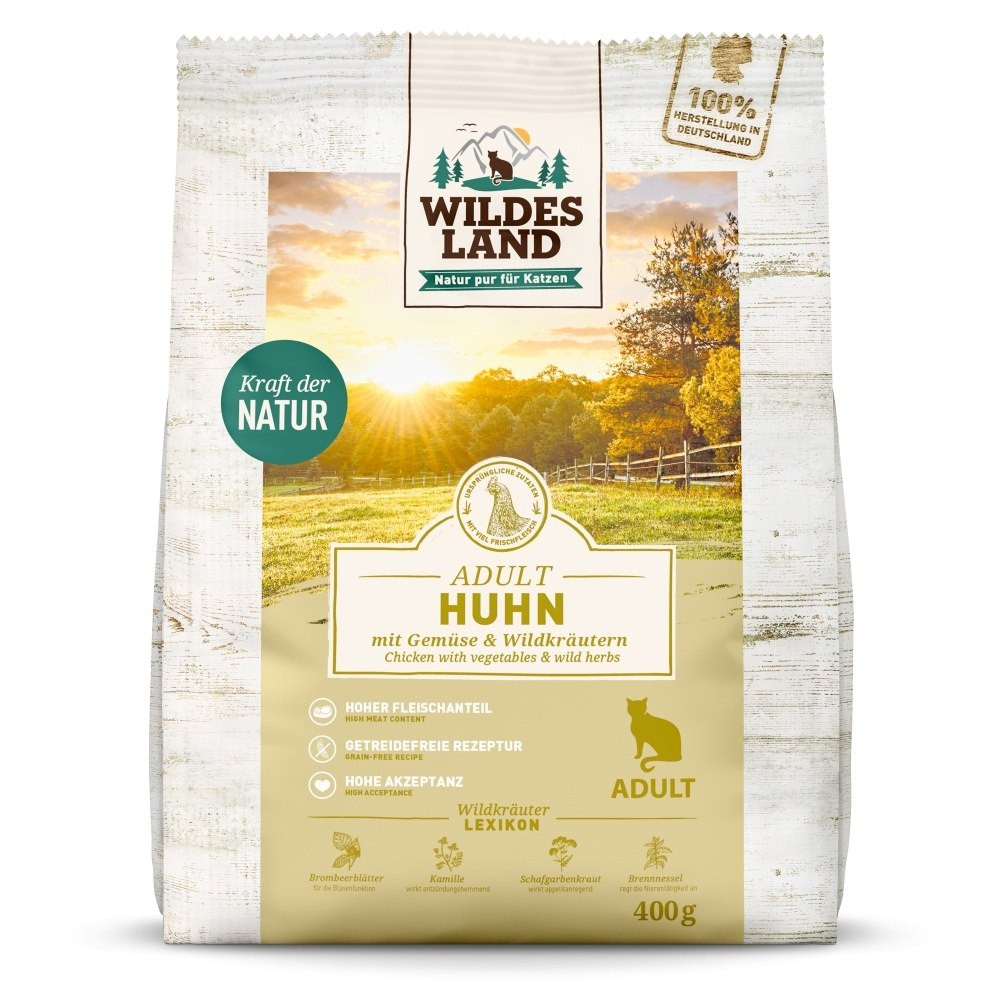 Wildes Land kurczak adult 400 g