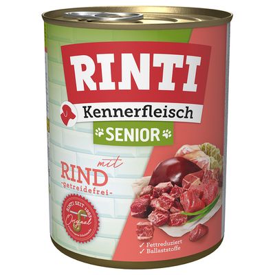 Rinti Kennerfleisch wołowina senior 800 g × 6