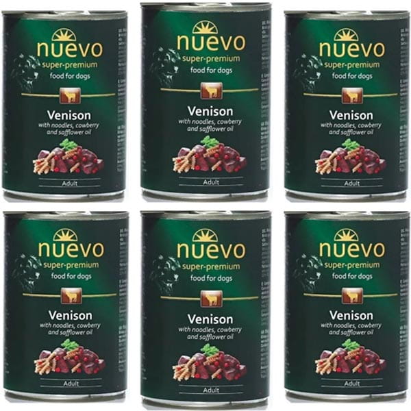 Nuevo Super Premium dziczyzna adult 400 g × 6