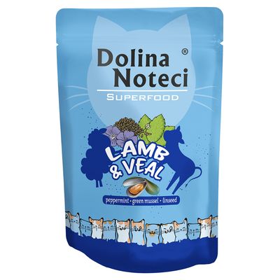 Dolina Noteci Superfood cielęcina, jagnięcina 85 g × 10