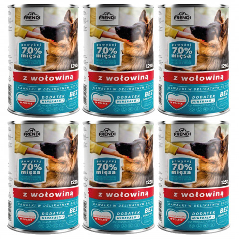 Pet Republic Frendi wołowina adult 1.25 kg × 6