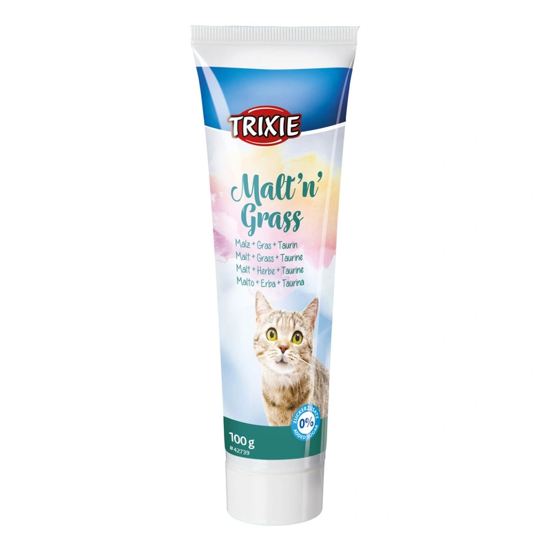 Trixie Malt'n'Grass Digestive Hairball słód z trawą pasta 100 g