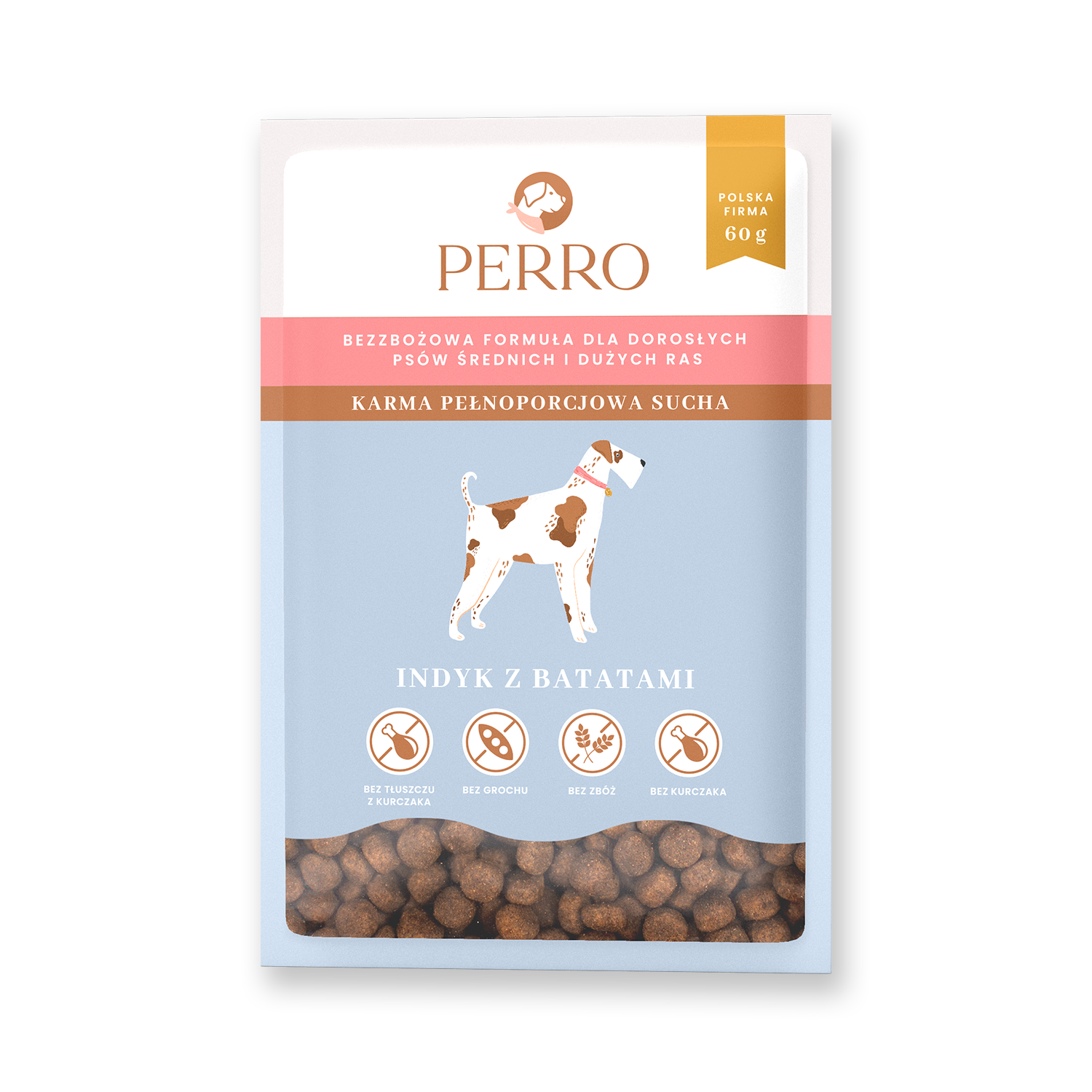 Perro indyk adult średnie i duże rasy 60 g