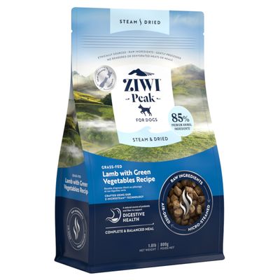 ZIWI Peak Steam & Dried jagnięcina, zielone warzywa 800 g