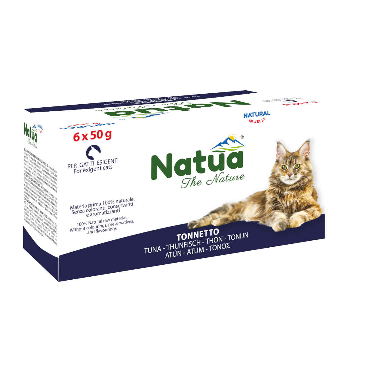 Natua Natural tuńczyk w galaretce 50 g × 6