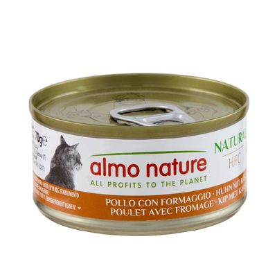 Almo Nature Hfc Natural kurczak, ser w bulionie adult 70 g × 6