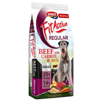 FitActive Originals wołowina adult 15 kg × 2