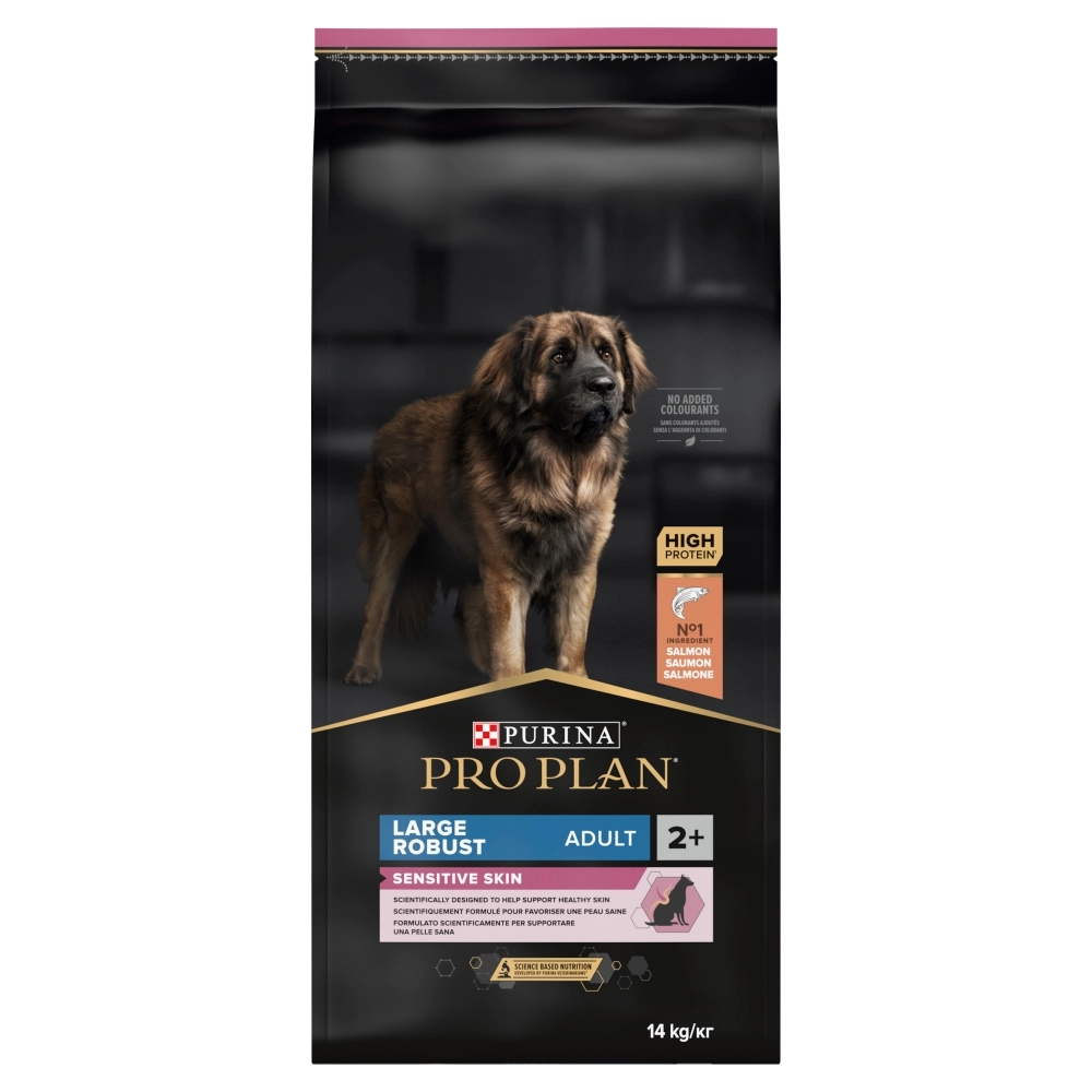 Purina Pro Plan Opti Derma łosoś adult duże rasy Robust 14 kg