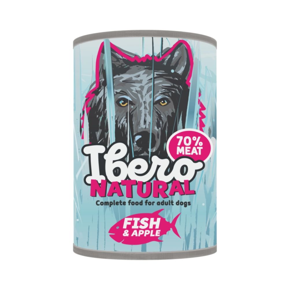 Ibero Complete Grain Free ryba, sardynka z jabłkiem adult 400 g
