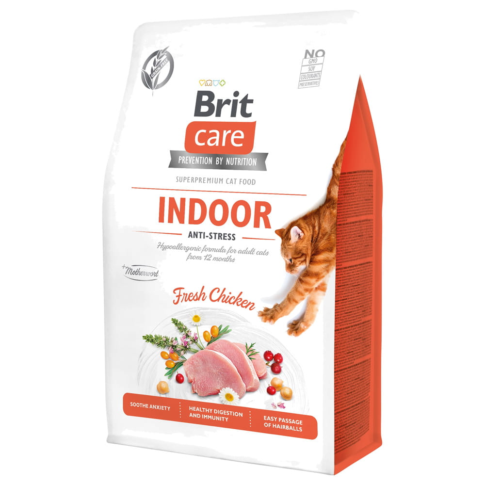Brit Care Indoor kurczak adult 400 g