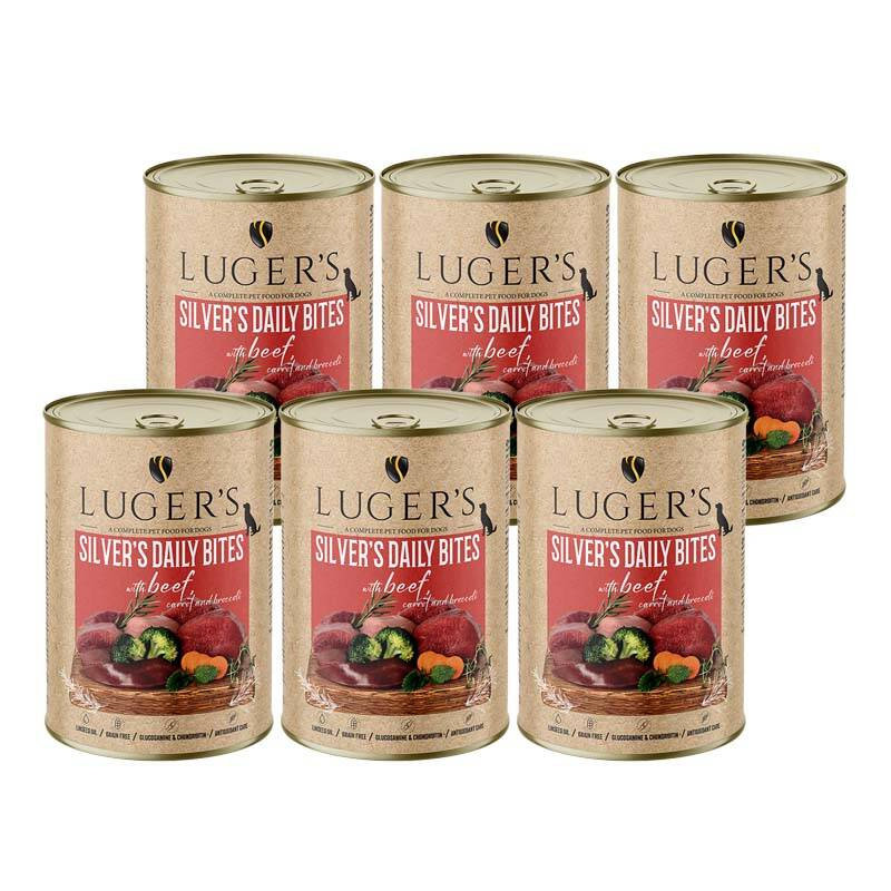 Luger's Silver's Daily Bites wołowina 400 g × 6