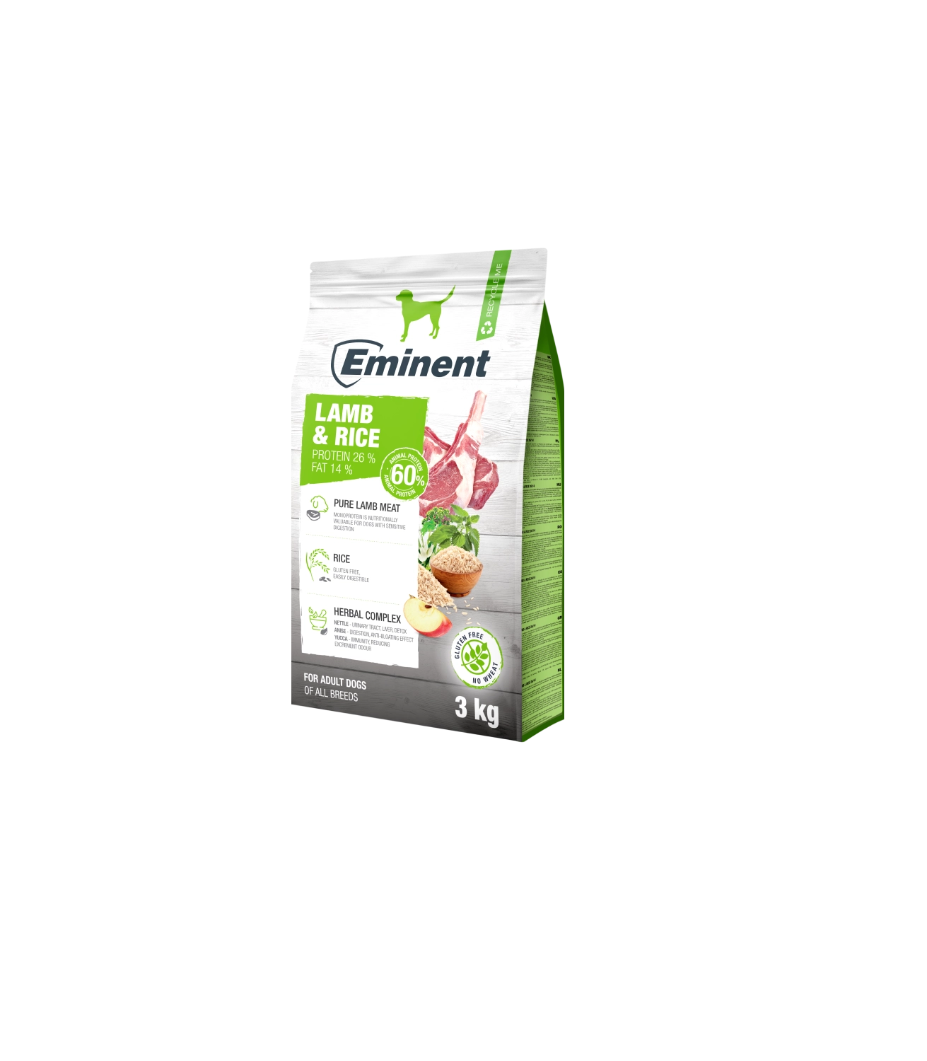 Eminent Lamb & Rice jagnięcina z ryżem adult 3 kg