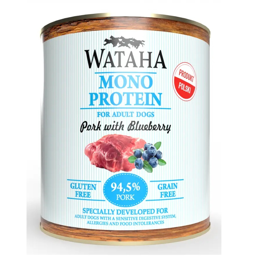 Wataha Mono Protein wieprzowina adult 800 g