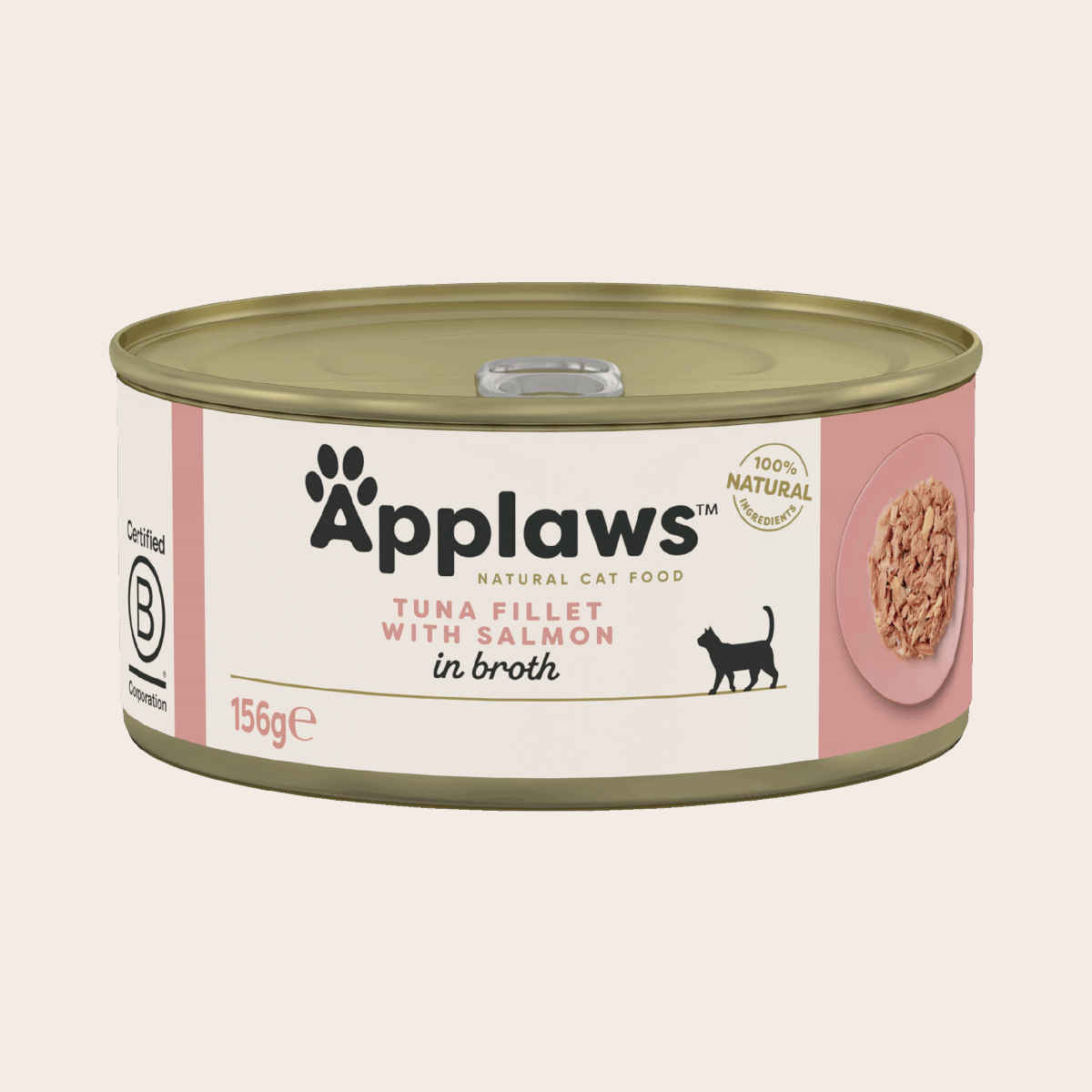 Applaws tuńczyk, łosoś w bulionie 156 g